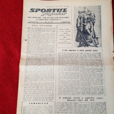 Ziar Sportul popular 9 05 1955