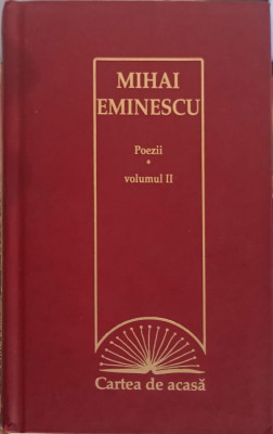 POEZII VOL.2-MIHAI EMINESCU foto