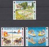 Jersey 1993 - Vederi din Jersey, 3 Serii, in blocuri, Set complet, MNH, Nestampilat