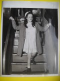 HOPCT 540 R FOTOGRAFIE VECHE-D= 23/18 CM- SALLY ANN O LEARY-AUTISM SUA 1947-FOTO AGENTIA ACME NEWSPICTURES PHOTOS 1947