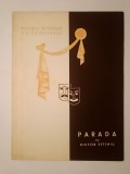 Caiet program Parada, de Victor Eftimiu (Teatrul Național I. L. Caragiale, stagiunea 1959-1960)