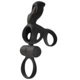 ADRIEN LASTIC - SPARTACUS RING &amp; PENIS SHEATH WITH VIBRATOR