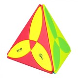 Cumpara ieftin Cub Magic 3x3x3, QiYi Clover Pyraminx, Stickerless, 369CUB-1