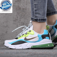 Adidasi Originali 100% Nike Air Max 270 React Se &amp;quot; Aurora&amp;quot; nr 36.5 foto