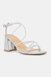 Answear Lab sandale culoarea argintiu