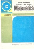MATEMATICA. ALGEBRA. MANUAL PENTRU CLASA A IX-A-C. NASTASESCU, C. NITA, GHEORGHE RIZESCU-267408