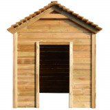 Casa de joaca in aer liber, 123 x 120 x 146 cm, lemn de pin