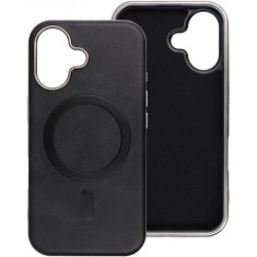 Husa MagSafe pentru Apple iPhone 16 Pro Max, OEM, Gentleman Mag, Neagra
