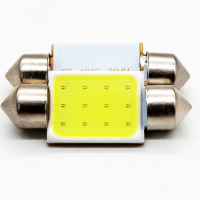 Set 2 Becuri Led C5w Silicon Cob 41mm foto