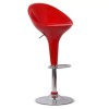 SCAUN DE BAR ABS 105 ROSU