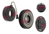 Ambreiaj compresor AC VW Lt 192006, Transporter T4 192003; compresor tip Sanden SD7V16, diametru fulie 128mm; 701820805Q; 7D0820805C; 7D0820805G;