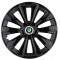 Set 4 Capace Roti, potrivite jantelor de R15, pentru Skoda, model delta negru