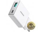 Incarcator Retea Joyroom JR-TCF14 20W 3A 1 x USB-A - 1 x USB-C Alb