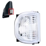 Lampa semnalizare oglinda MERCEDES SPRINTER, 02.2018-, partea stanga, oglinda cu bratversiune scurta; WY16W; fumuriu; fara suport becuri; TUNING,