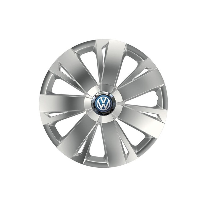 Set 4 capace roti Cu Inel Cromat Energy R15 pentru gama auto Volkswagen