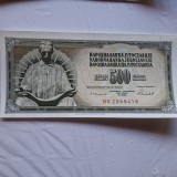 Iugoslavia 500 dinari 1986 UNC