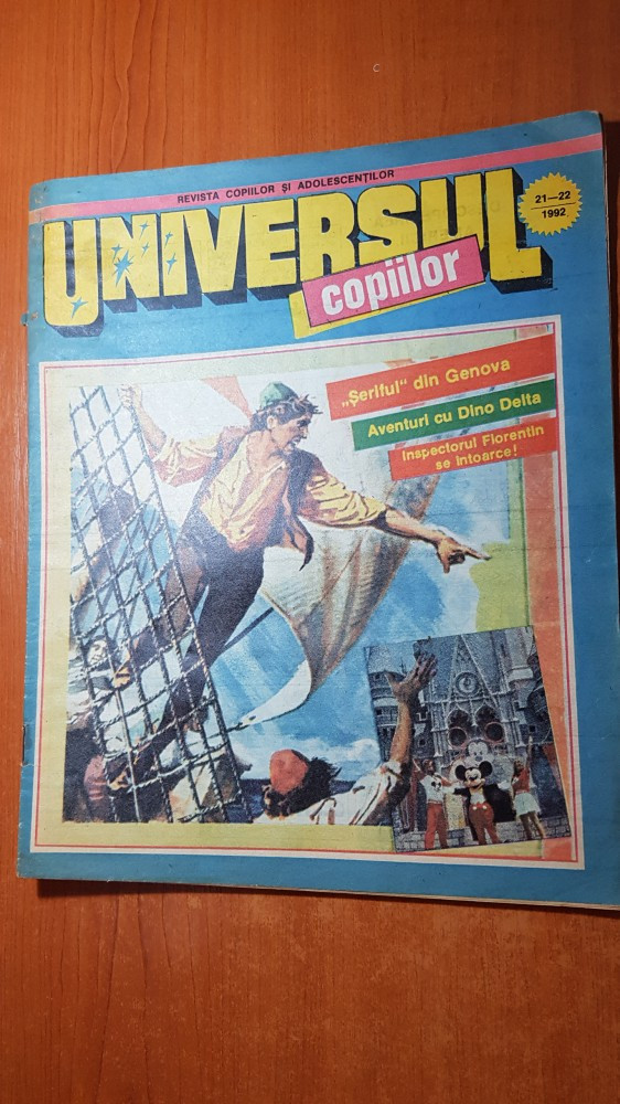 revista universul copiilor nr. 21-22/ 1992 - numar dublu