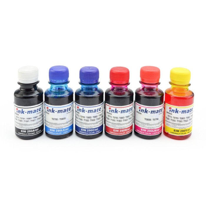 Cerneala refill CISS Epson in 6 culori Cerneala refill CISS Epson in 6 culori