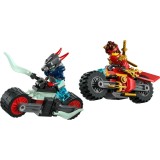 LEGO NINJAGO Cursa de viteza cu motocicleta lui Kai 71838, 79 piese
