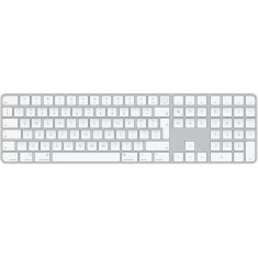 Tastatura Bluetooth Apple Magic MK2C3RO/A, Touch ID, Tastatura numerica, Layout RO, Alb