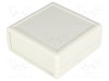 Carcasă HAMMOND 1593 cu panou ABS neagră 66x67x28mm