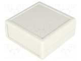Carcasă HAMMOND 1593 cu panou ABS neagră 66x67x28mm