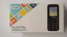 Telefon mobil Alcatel one touch, 10-16, dual sim, negru, nou, in cutie, sigilat foto