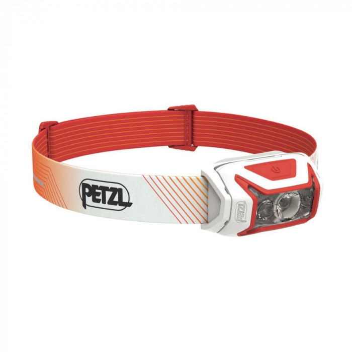 Lanternă frontală Petzl Actik Core 600 lumens Rosu - Red