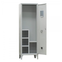 VESTIAR METALIC CU PICIOARE SI 1 USA compartimentat 114VF/12, 600x500x1950 mm (LxlxH), Italia