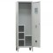 VESTIAR METALIC CU PICIOARE SI 1 USA compartimentat 114VF/12, 600x500x1950 mm (LxlxH), Italia