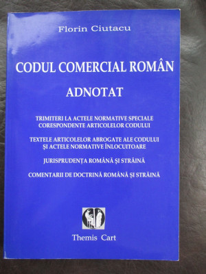 Codul comercial roman foto