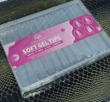 Tipsuri din gel, 02 set 4in1 Global Fashion, 12 dimensiuni, 192 bucăți