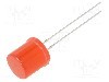 Dioda LED, 9,7mm, ro&amp;#351;ie, 500...750mcd, 20mA, 1,8...2,6V, OPTOSUPPLY - OSR5PAA6K4A