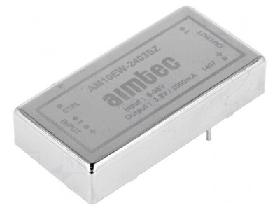Convertor DC/DC 10W 9-36V la 3.3V 2A DIP24 foto