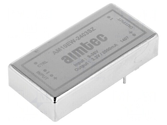 Convertor DC/DC 10W 9-36V la 3.3V 2A DIP24