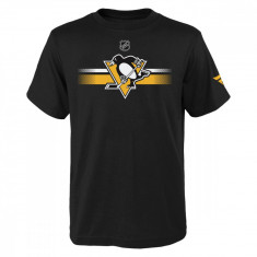 Pittsburgh Penguins tricou de copii Apro Logo Ss Ctn Tee - Dětské XL (14 - 16 let)