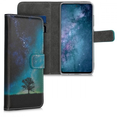 Husa pentru Samsung Galaxy A51, Piele ecologica, Multicolor, 51193.02 foto