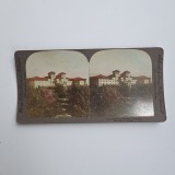Fotografie de colectie stereoscopica colorizata, Hotel Raymond, Pasadena, California, Statele Unite, SUA, ca. 1905-1910