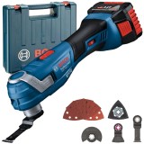 Bosch GOP 185-LI - Multicutter cu 1 acumulator Li-Ion 18 V 4 Ah valiza plastic accesorii