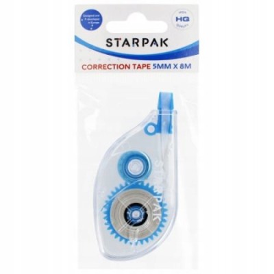 Banda corectoare, Starpak, 8 m x 5 mm, Alb foto