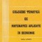 Culegere tematica de matematici aplicate in economie