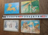 Cumpara ieftin LOT 4 CALENDARE, 3D, ANUL 1990 * CALENDARE PENTRU ELEVI