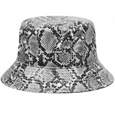 Palarie Kangol Snakeskin Bucket Negru (S,M,L,XL) - Cod 78715554680