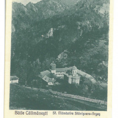 173 - CALIMANESTI, Valcea, Stanisoara Monastery, Romania - old postcard - unused