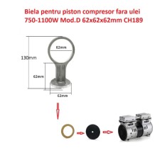 Biela pentru piston compresor fara ulei 750-1100W Mod.D 62x62x62mm CH189
