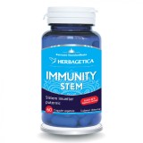 Immunity STEM Herbagetica - Supliment Imunitate, 60 capsule, 7 extracte naturale pentru fortificarea sistemului imunitar