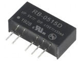 Convertor DC/DC 1W 4,5-5,5V la 15VDC și -15VDC