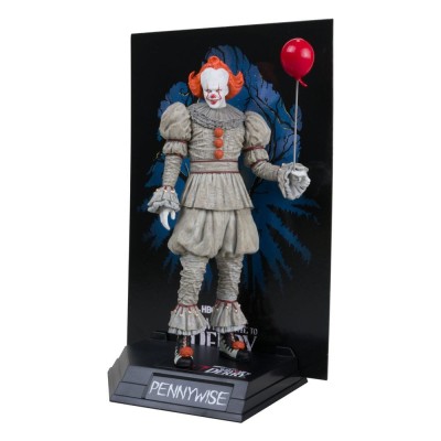 It: Welcome to Derry Movie Maniacs PVC Statue Pennywise (Gold Label) 16 cm foto