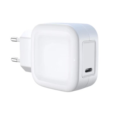 Incarcator USB C Tayinplus, 8.5 x 4.5 cm, 20W, ABS, alb foto
