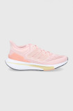 Cumpara ieftin Adidas Pantofi EQ21 Run culoarea roz, cu toc plat